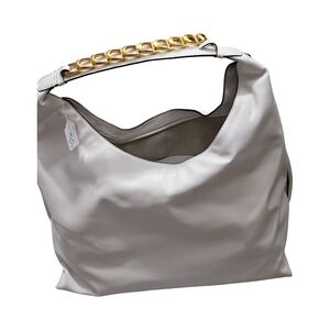 Customer Return Donna Karan White Hobo Bag with flaws will take reasonable offer